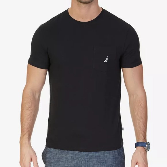Nautica Men's Black T-Shirt M - Picture 1 of 5